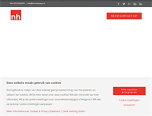 Tablet Screenshot of nh-websites.nl